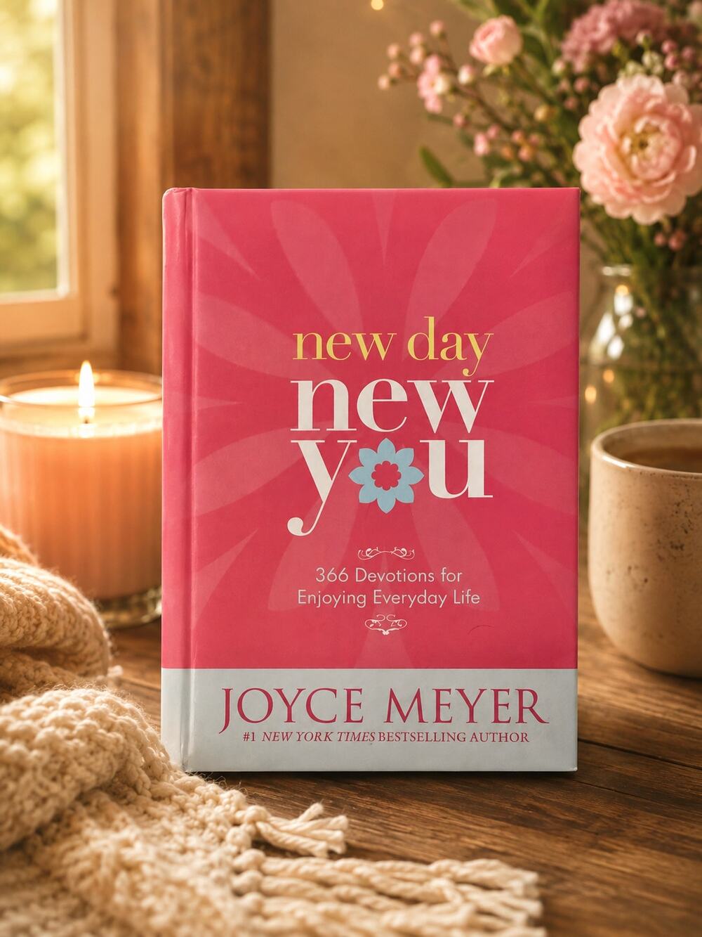 Joyce Meyer New Day, New You 366 Daily Devotions Hardcover Christian Book